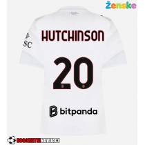 Ženske Nogometnih dresov AC Milan Omari Hutchinson #20 Gostujoči 2026-27 Kratki rokavi